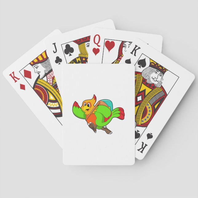 Jeu De Cartes Parrot as Hiker (dos)