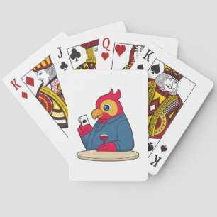Jeu De Cartes Parrot au Poker avec cartes de Poker