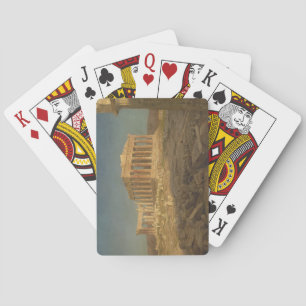 Jeu De Cartes Parthénon (temple grec antique, site d'Athènes)