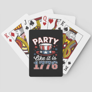 Jeu De Cartes Parti Comme C'Est 1776 4 juillet L'Amérique Indépe