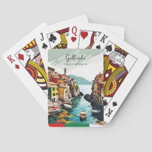 Jeu De Cartes Parti de la Réunion familiale italienne