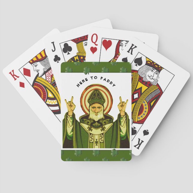 Jeu De Cartes Parti irlandais (dos)