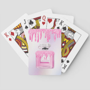 Jeu De Cartes Parties scintillant Pink Paint Drifum Monogramme