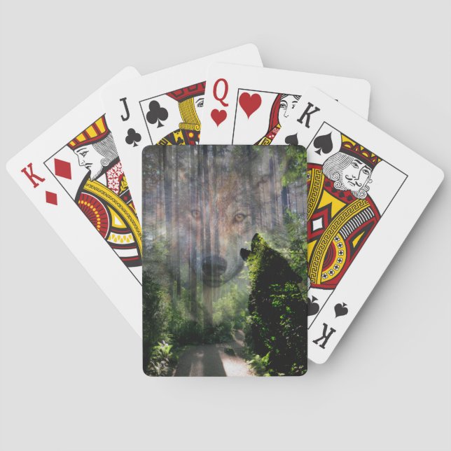 Jeu De Cartes Partis avec les loups (dos)