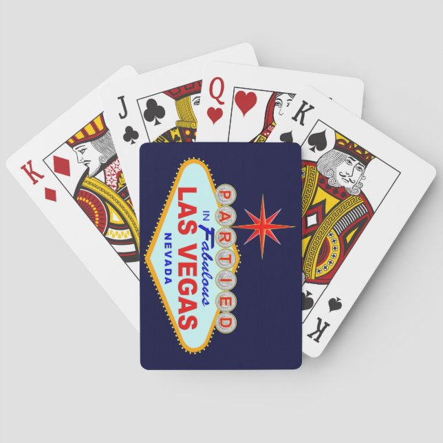 Jeu De Cartes Partition dans Fabulous Las Vegas jouer des cartes (dos)