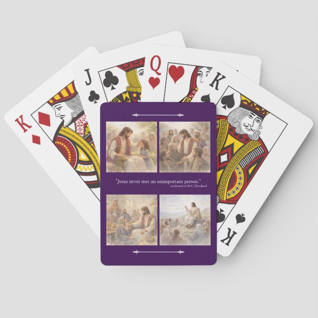 Jeu De Cartes Pas de personne sans importance (dos)
