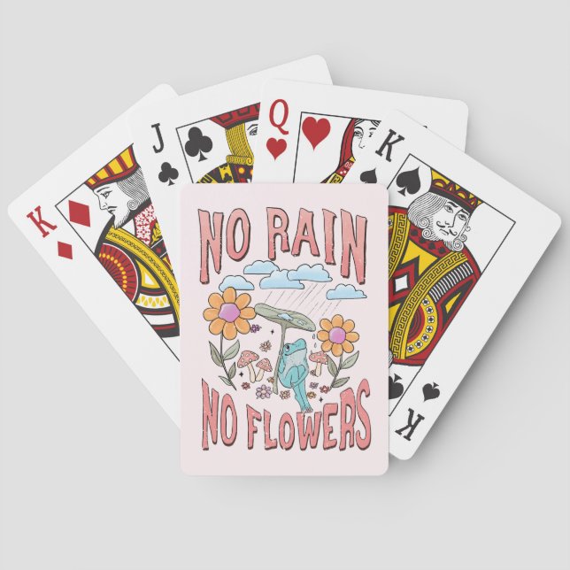 Jeu De Cartes Pas de pluie ni de fleurs (dos)