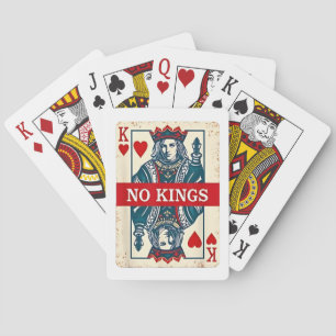 Jeu De Cartes Pas de rois dans la démocratie américaine Protesta