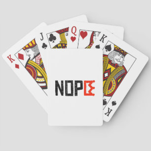 Jeu De Cartes Pas de rois en Amérique Anti Trump Anti Fascisme