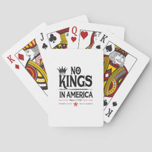 Jeu De Cartes Pas de rois en Amérique depuis 1776 Graphique vint