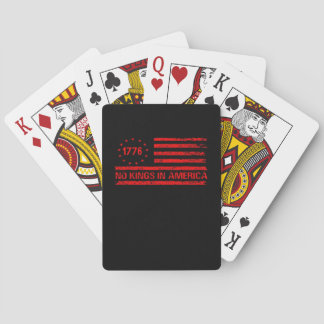 Jeu De Cartes Pas de rois en Amérique Indépendance des États-Uni