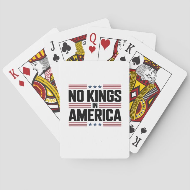Jeu De Cartes Pas de rois en Amérique Style créatif USA (dos)