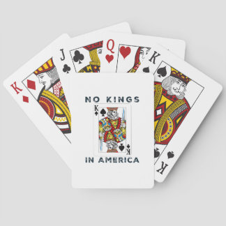 Jeu De Cartes Pas de rois en Amérique, style créatif We The Peop