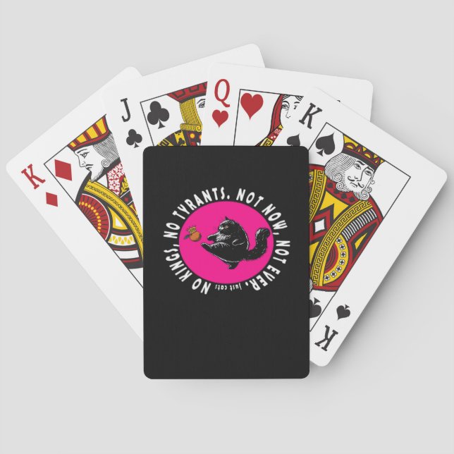 Jeu De Cartes Pas de rois, juste des chats essentiels (dos)