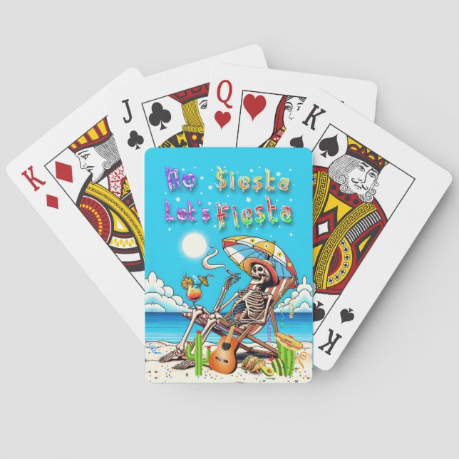 Jeu De Cartes Pas de sieste Fiesta (dos)