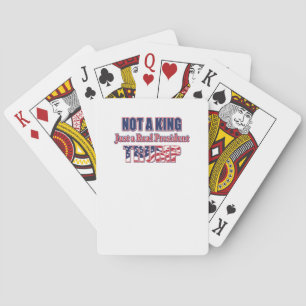 Jeu De Cartes Pas un roi, juste un vrai président