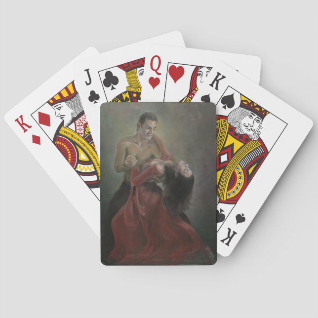 Jeu De Cartes Passionné Paso Doble Vélos Lecture Cartes (dos)