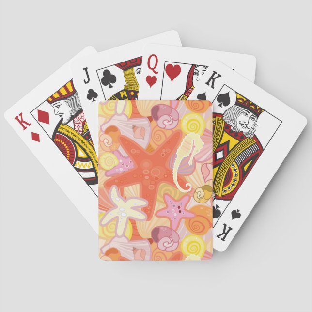 Jeu De Cartes Pastel Sea Creator Motif (dos)