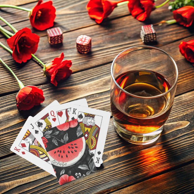 Jeu De Cartes Pastèque de Palestine (Free Palestine Playing Cards)