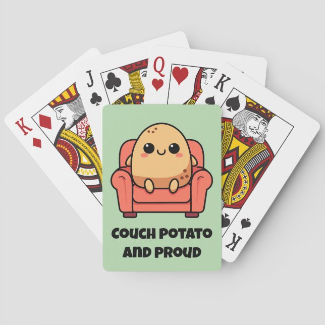 Jeu De Cartes Patate de Canapé et Fière (dos)