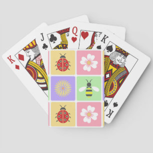 Jeu De Cartes Patches de ressort Cartes de lecture classiques