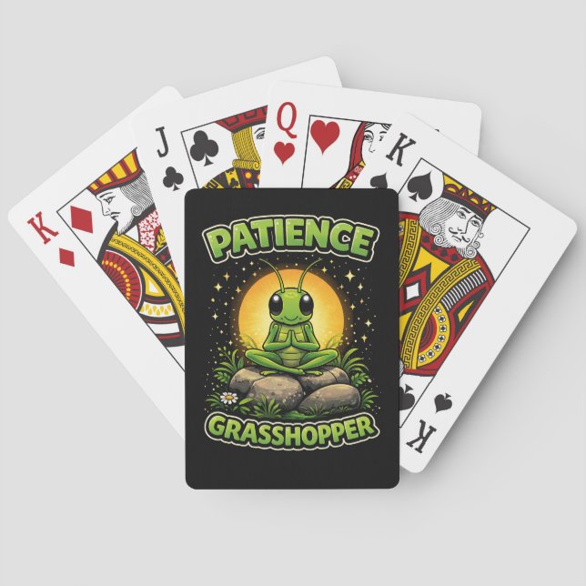 Jeu De Cartes Patience Grasshopper (dos)