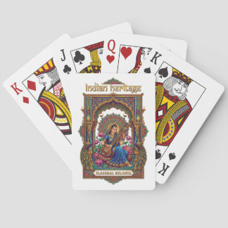 Jeu De Cartes Patrimoine Indien : Musicien Classique Art de la V