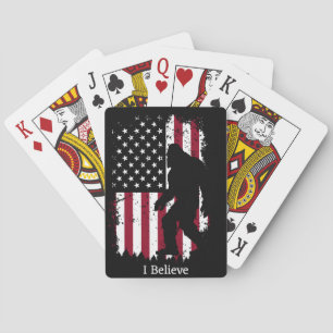Jeu De Cartes Patriotique Bigfoot