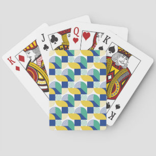 Jeu De Cartes Patters bleus