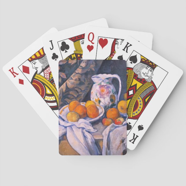 Jeu De Cartes Paul Cezanne - La vie morte avec un rideau (dos)