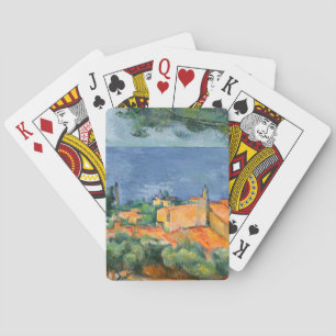 Jeu De Cartes Paul Cezanne - L'Estaque aux toits rouges