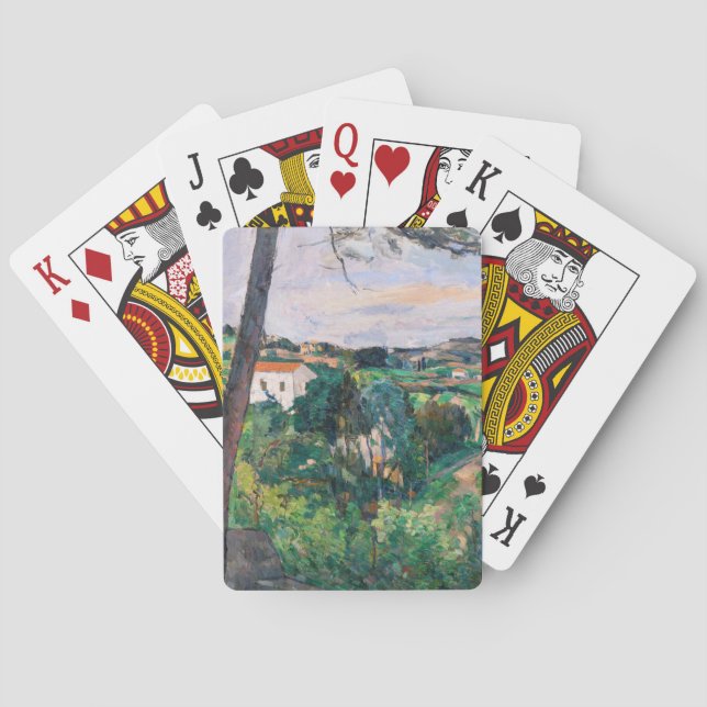 Jeu De Cartes Paul Cezanne - Pin à Estaque (dos)