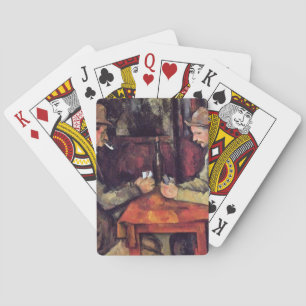 Jeu De Cartes Paul Cezanne - The Card Players Fine Art Painting