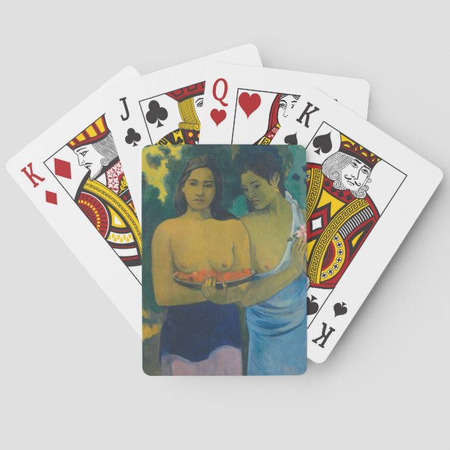 Jeu De Cartes Paul Gauguin - Deux femmes tahitiennes (dos)