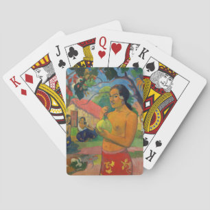 Jeu De Cartes Paul Gauguin - Femme tenant un fruit