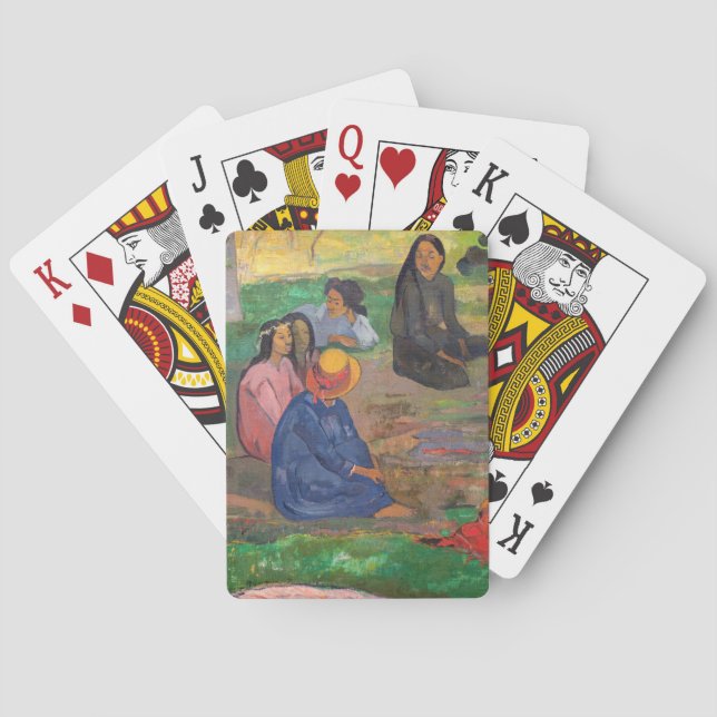 Jeu De Cartes Paul Gauguin - La Conversation / Les Parau Parau (dos)