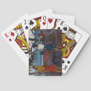 Jeu De Cartes Paul Gauguin Under the Pandanus, 1891