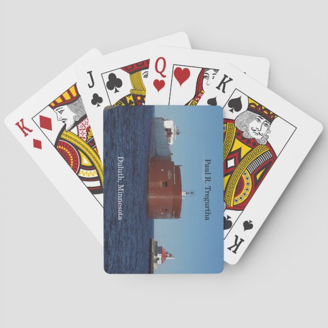 Jeu De Cartes Paul R. Tregurtha Duluth jouer aux cartes (dos)