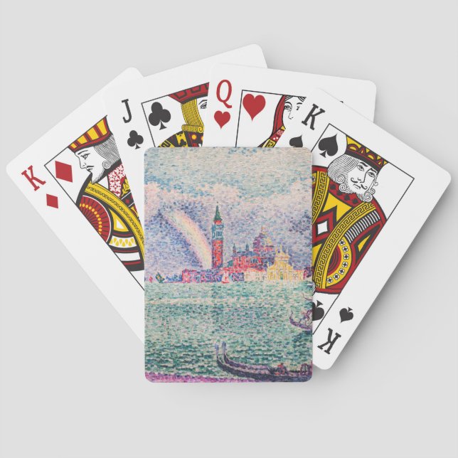 Jeu De Cartes Paul Signac - Arc-en-ciel, Venise (dos)