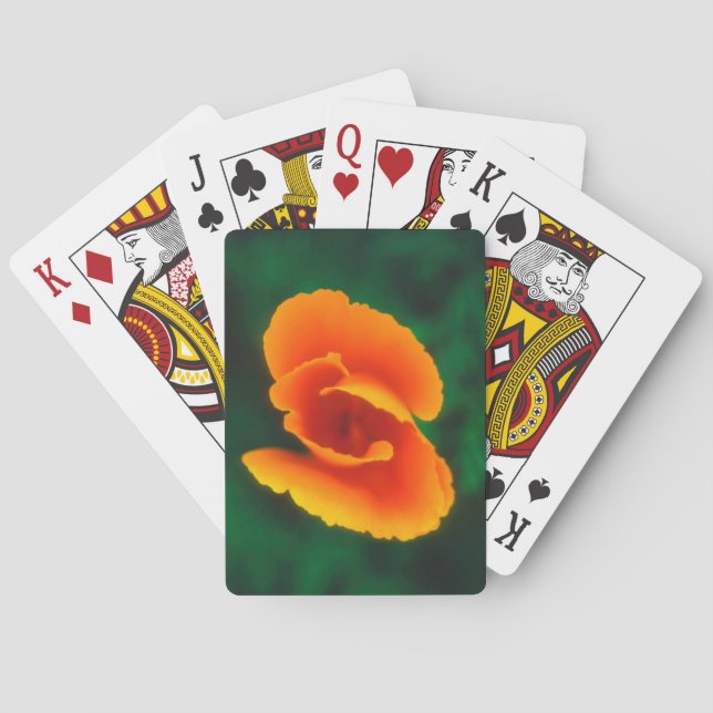 Jeu De Cartes Pavot de Californie (dos)