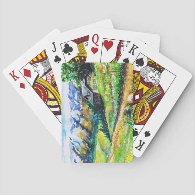 Jeu De Cartes Paysage (dos)