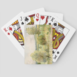 Jeu De Cartes Paysage aquarelle