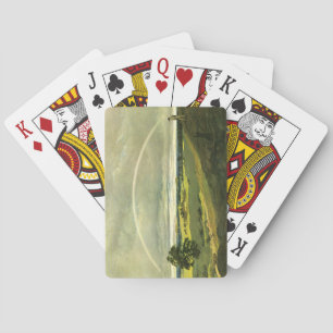 Jeu De Cartes Paysage avec arc-en-ciel (par Caspar David Friedri