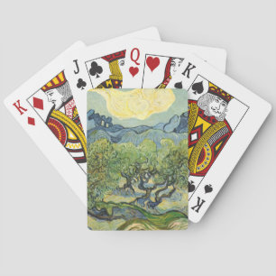 Jeu De Cartes Paysage avec Olive Vincent Willem van Gogh