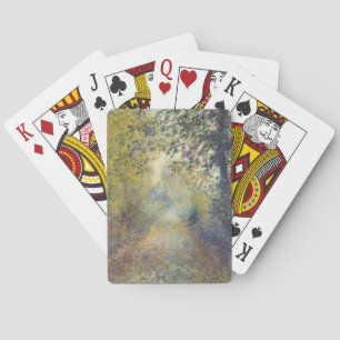Jeu De Cartes Paysage dans les bois (par Pierre-Auguste Renoir)