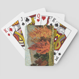Jeu De Cartes Paysage d'automne, vers 1903 (huile sur toile)
