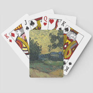 Jeu De Cartes Paysage de Van Gogh au crépuscule