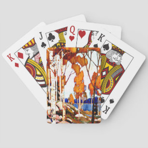 Jeu De Cartes Paysage décoratif par Tom Thomson