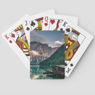 Jeu De Cartes Paysage du lac des Montagnes italiennes
