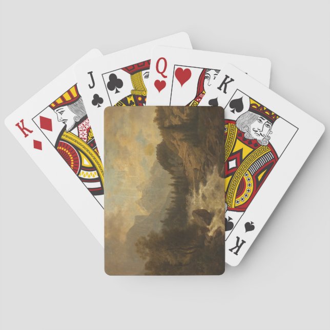 Jeu De Cartes Paysage forestier (par Josef Kriehuber) (dos)